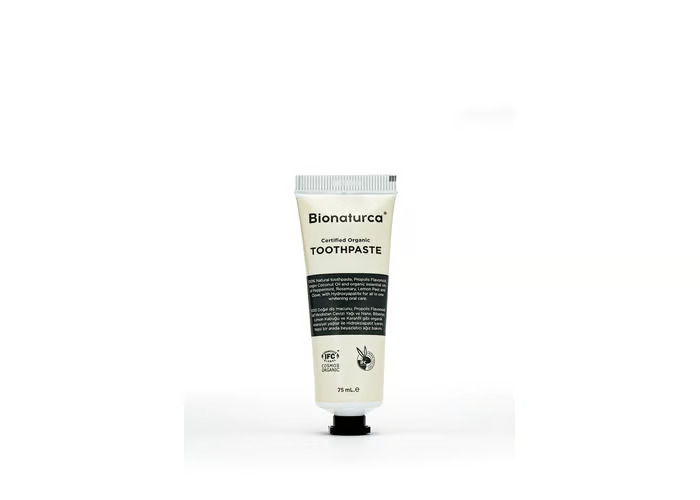 Organik Sertifikalı Tam Koruma Etkili Beyazlatıcı Diş Macunu (75ml)_ - Bionaturca