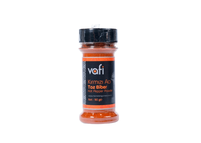 Kırmızı Acı Toz Biber (90gr) - Vafi