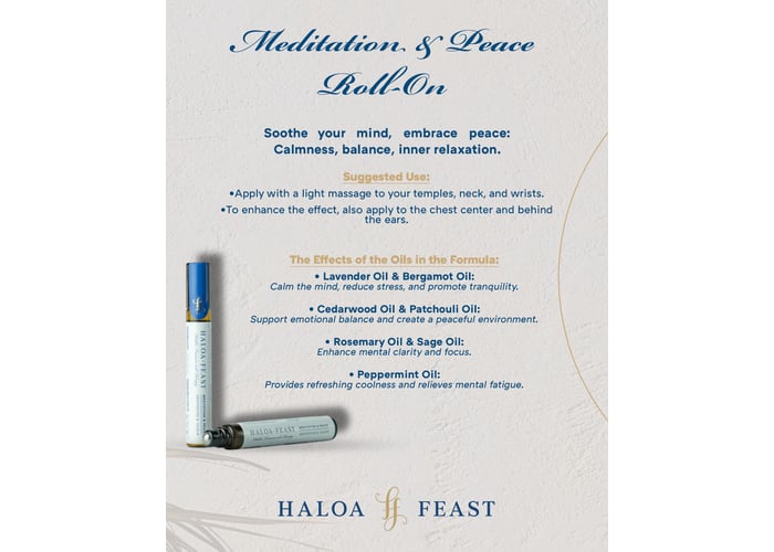 Meditasyon Huzur Roll - On (10ml) - HALOA FEAST
