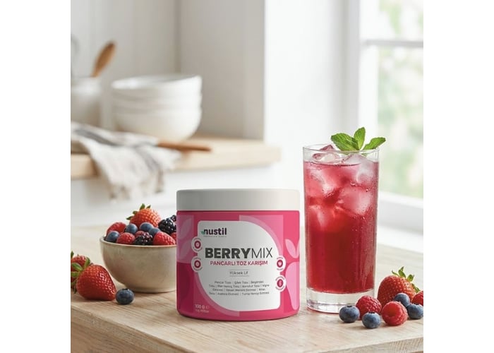 Berry Mix Orman Meyveli Toz Karışım (100gr) - Nustil