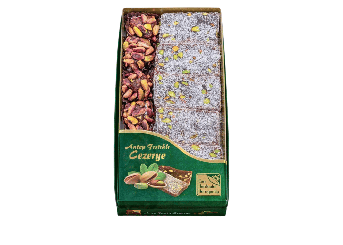 Antep Fıstıklı Karışık Cezerye (600gr) - Can Kardeşler