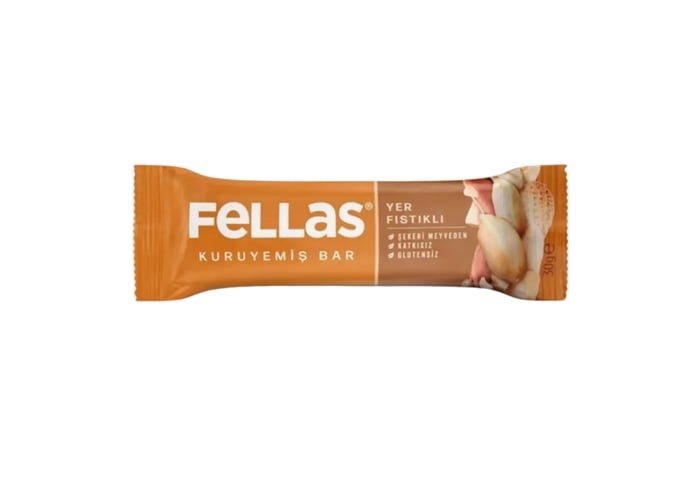 Yer Fıstıklı Kuruyemiş Bar (30gr) - Fellas