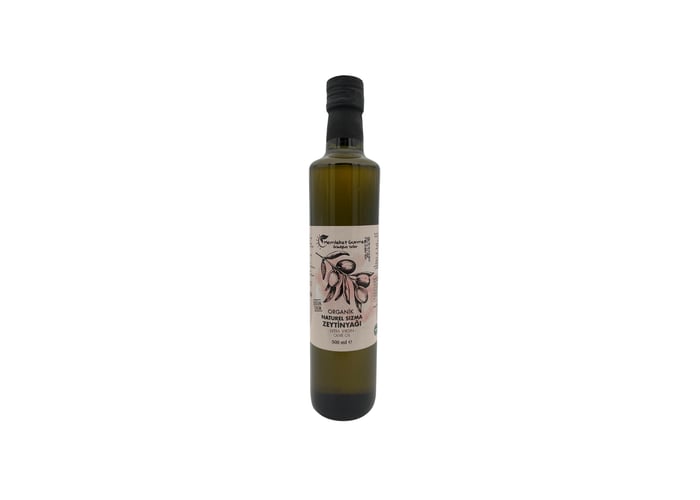 Organik Natürel Sızma Zeytinyağı (500ml) - Memleket Gurmesi
