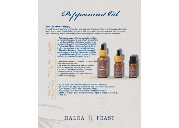 Nane Yağı (30ml) - HALOA FEAST