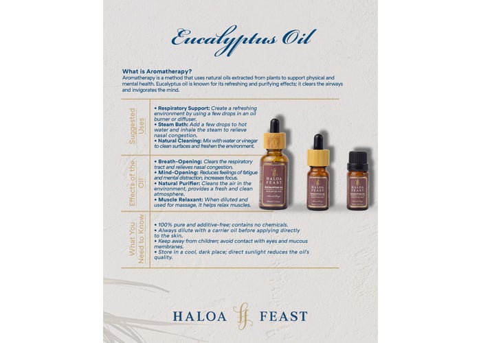 Okaliptus Yağı (30ml) - HALOA FEAST