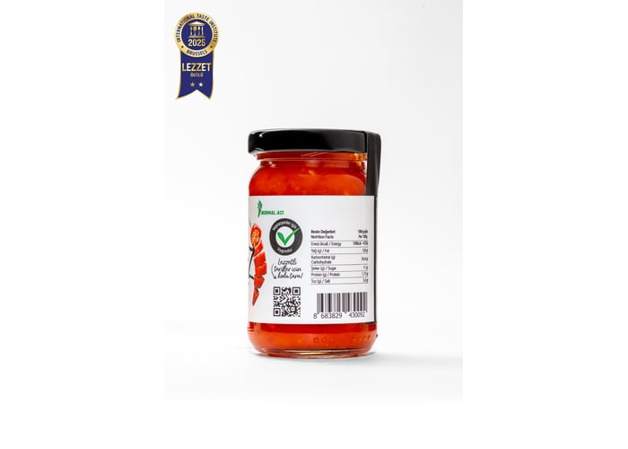 Közlenmiş Acı Biber Sosu (Normal Acı, 105gr) - Allezz