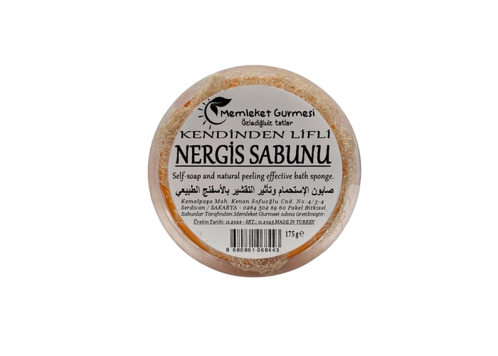 Kendinden Lifli Nergis Sabunu (165gr) - Memleket Gurmesi