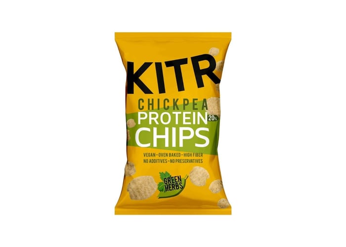 Sebze Yeşillikleri Çeşnili Yüksek Proteinli Nohut Cipsi (50gr) - Kıtr