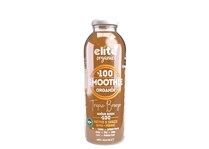 Organik Smoothie Tropic Breeze (414ml) - Elite Organik