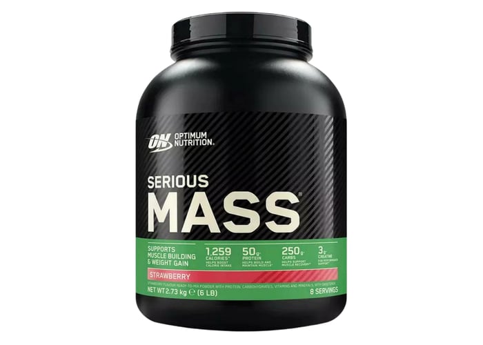 Serious Mass Gainer Çilek (2721gr) - Optimum Nutrition