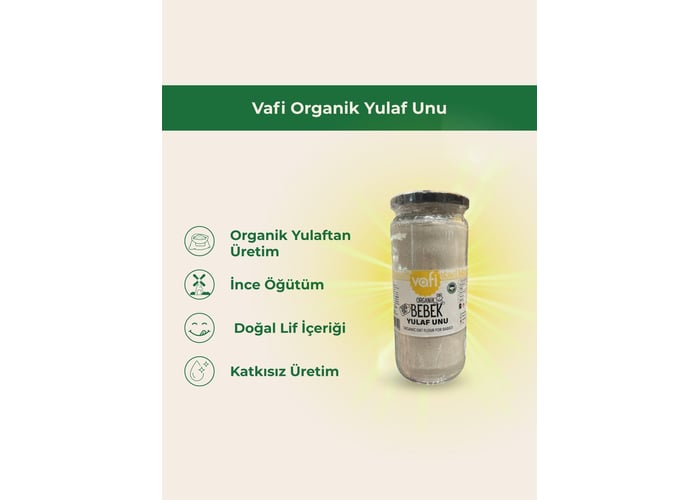 Organik Yulaf Unu (300gr) - Memleket Gurmesi