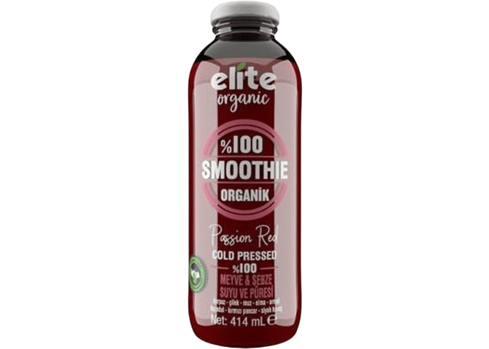 Organic Smoothie Passion Red (414ml) - Elite Organik