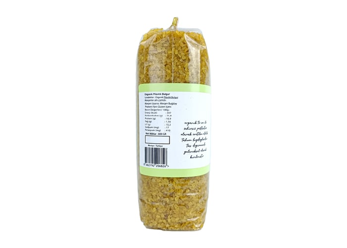 Organik Pilavlık Bulgur (800gr) - Og Natural