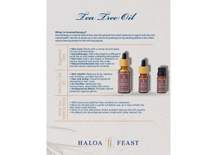 Çay Ağacı Yağı (30ml) - HALOA FEAST