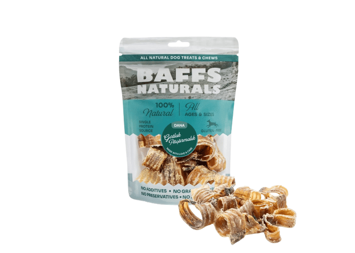 Dana Gırtlak Atıştırmalık Doğal Köpek Ödül Maması (100gr) - Baffs Naturals