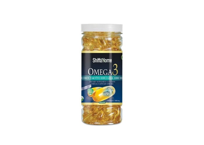 Omega-3 (1000mg, 100 kapsül) - Shiffa Home