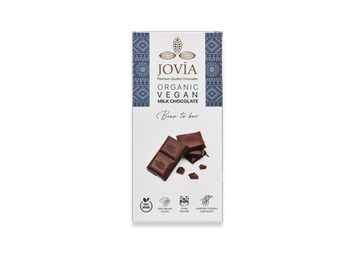 Jovia Organik Çikolata (Vegan Sütlü, 85gr)