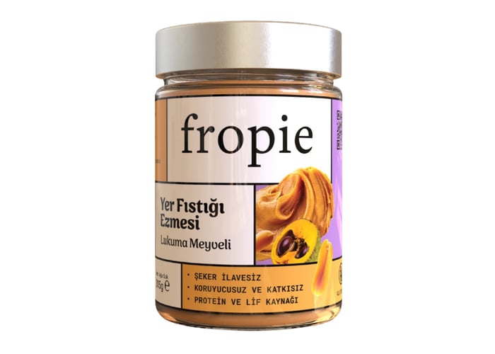 Yer Fıstığı Ezmesi (Lukuma meyveli, 315gr) - Fropie