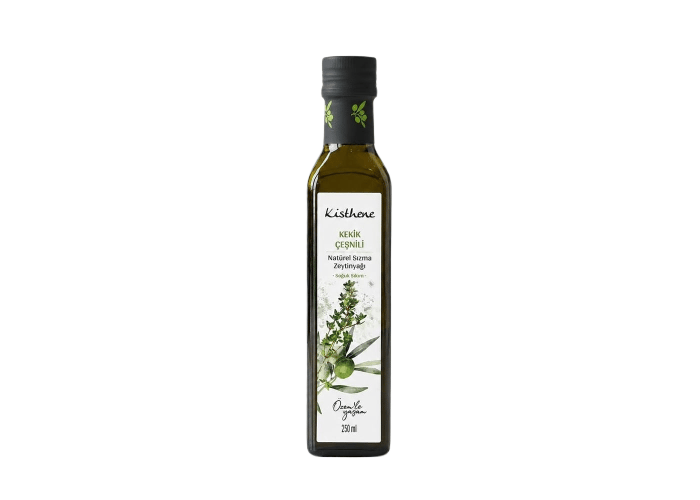 Kekik Çeşnili Sızma Zeytinyağı (250ml) - Kisthene