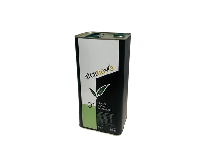 Sızma Zeytinyağı (Erken Hasat, 2025 Yeni Sezon, Güney Ege, 5 Litre) - AtcaNova