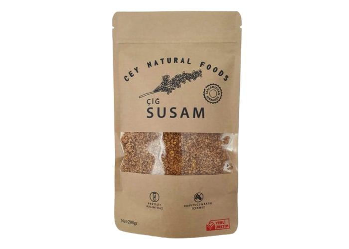 Çiğ Susam (200gr) - Cey Natural Foods