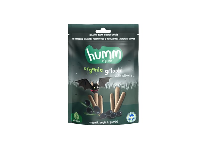 Organik Zeytinli Grissini (55gr) - Humm Organik