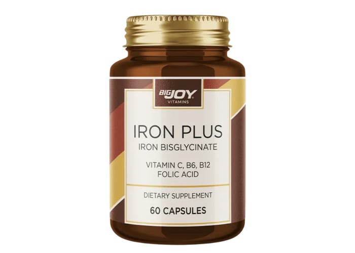 Vitamins Iron Plus (60 kapsül) - Bigjoy