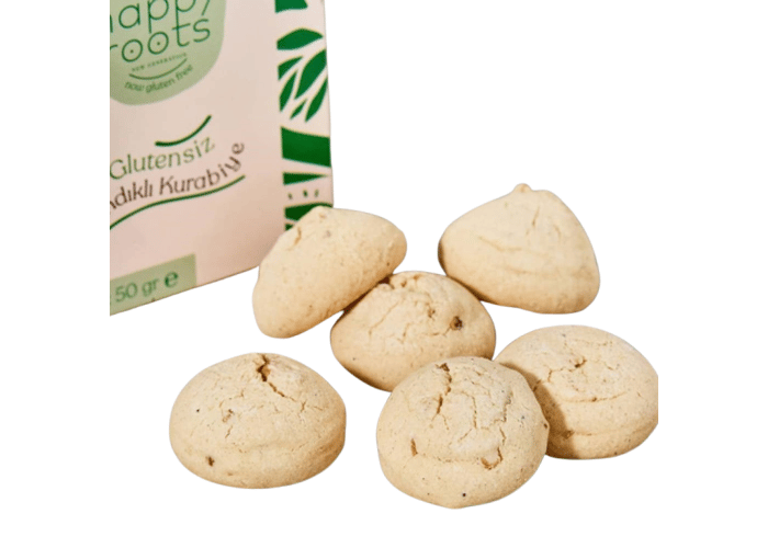 Fındıklı Kurabiye (Glutensiz, 50gr) - Happy Roots