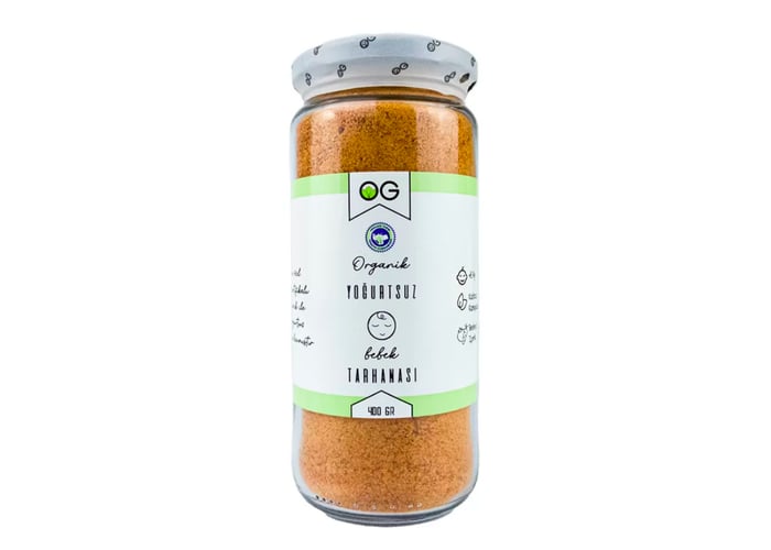 Organik Yoğurtsuz Bebek Tarhanası (400gr) - Og Natural