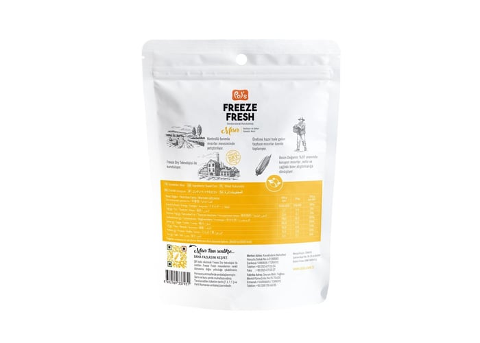 Freeze Fresh Mısır (25gr) - Pol's