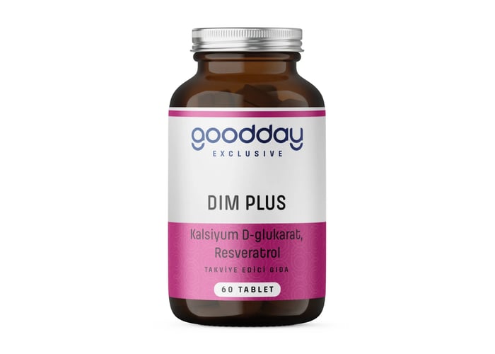 Dim Plus Kalsiyum D-Glukarat, Resveratrol (60 tablet) - Goodday