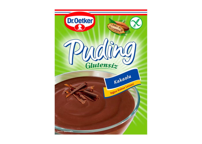 Kakaolu Puding (Glutensiz, 147gr) - Dr. Oetker