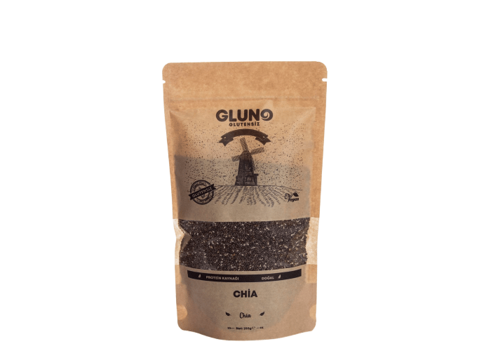 Glutensiz Chia (250gr) - Gluno Glutensiz