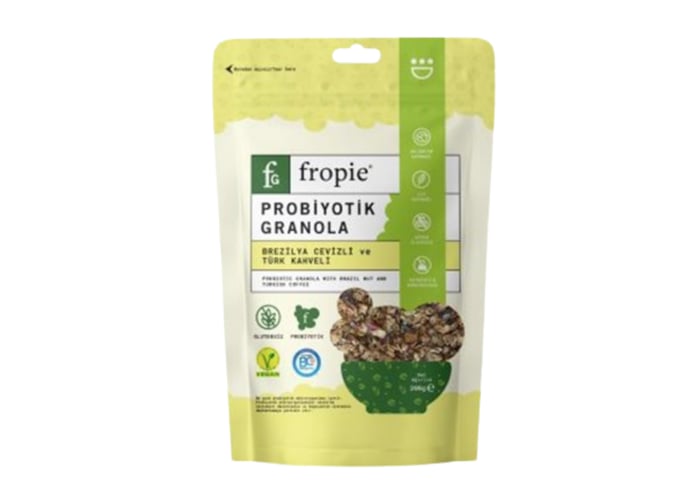 Brezilya Cevizi & Türk Kahveli Probiyotik Granola (200gr) - Fropie