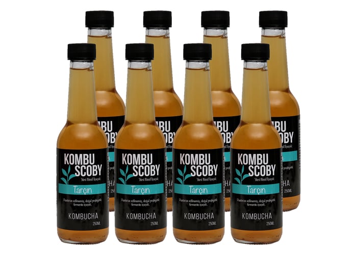 Tarçınlı Kombu Çayı (8 adet x 250ml) - KombuScoby