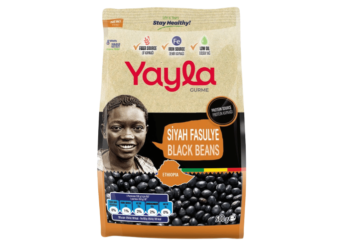 Siyah Fasulye (Gurme, 500gr) - Yayla