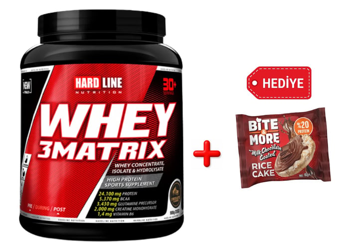 Hardline Whey 3Matrix Çikolata (908gr)