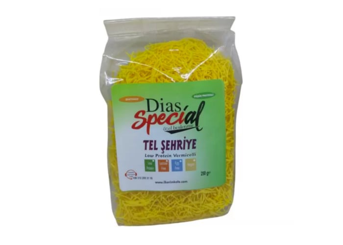 Düşük Proteinli Tel Şehriye (250gr) - Dias Special