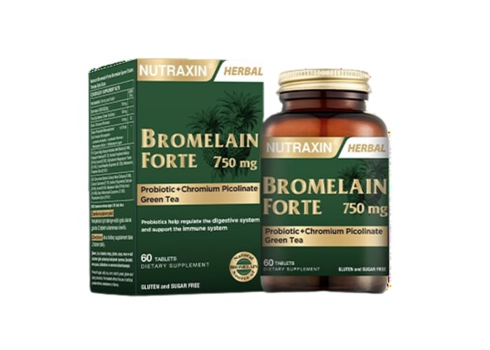 Bromelain Forte (60 tablet) - Nutraxin