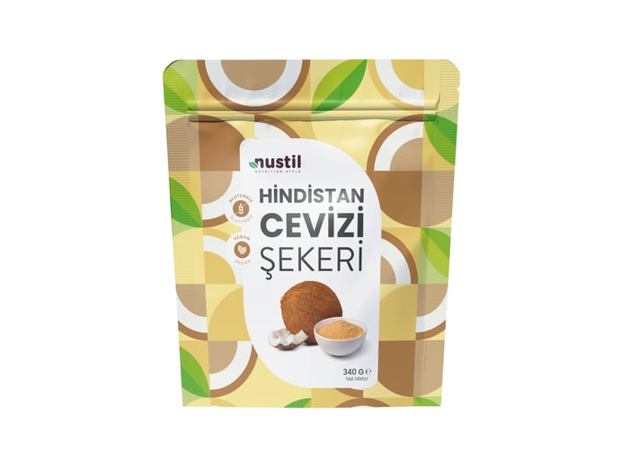 Hindistan Cevizi Şekeri (340gr) - Nustil