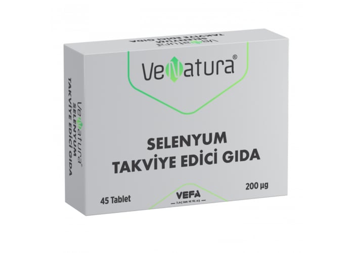 Venatura Selenyum Takviye Edici Gıda (45 tablet)
