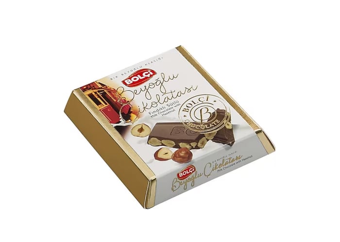 Beyoğlu Fındıklı Sütlü Çikolata (60gr) - Bolçi