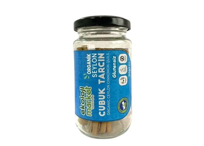 Organik Seylan Çubuk Tarçın (25gr) - Ekoloji Market