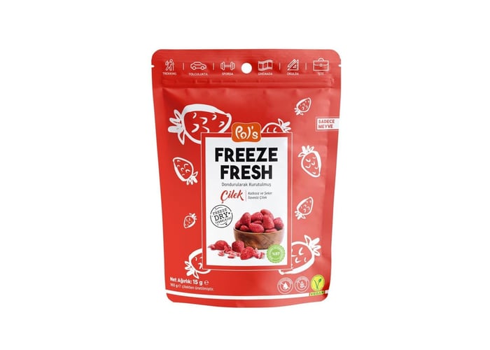 Freeze Fresh Çilek (15gr) - Pol's