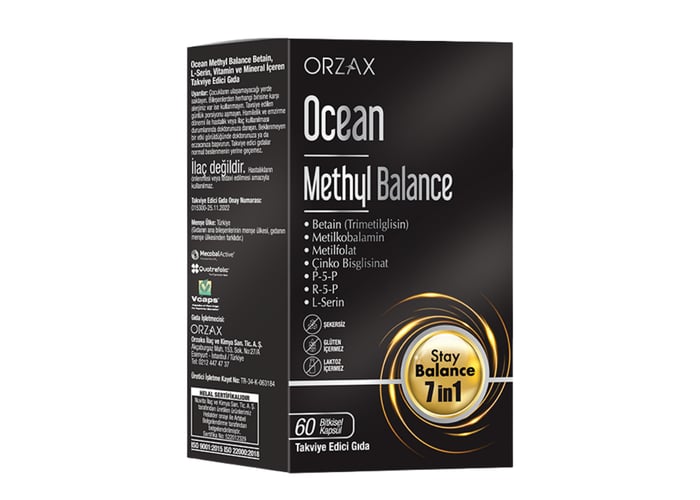 Ocean Methyl Balance (30 kapsül) - Orzax