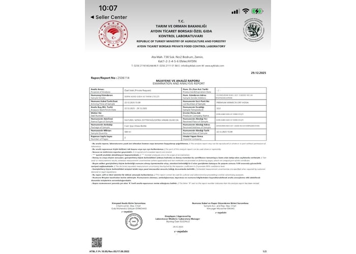 Premium Memecik Erken Hasat Soğuk Sıkım Natürel Sızma Zeytinyağı (5lt) - Orthosia