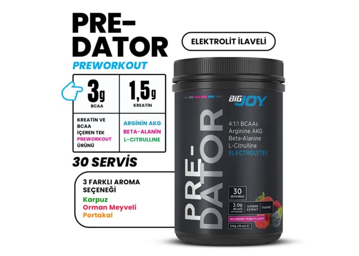 Sports Predator Karpuz Aromalı (510gr) - Bigjoy
