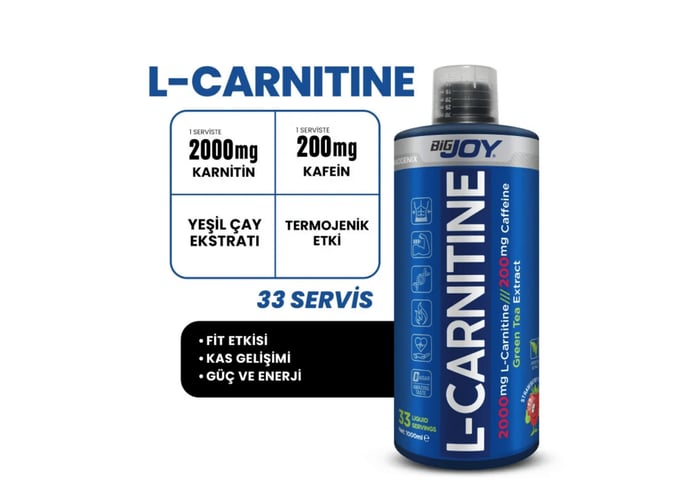 L-Carnitine Likit Çilek (1000ml) - Bigjoy