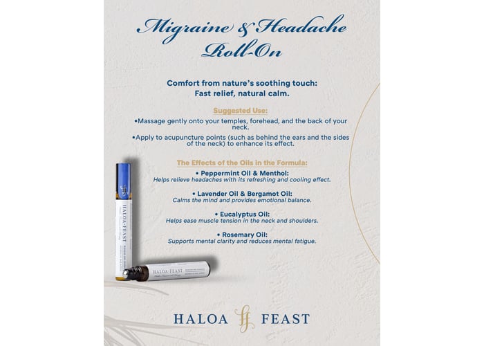 Migren ve Baş Ağrısı Roll - on (10ml) - HALOA FEAST