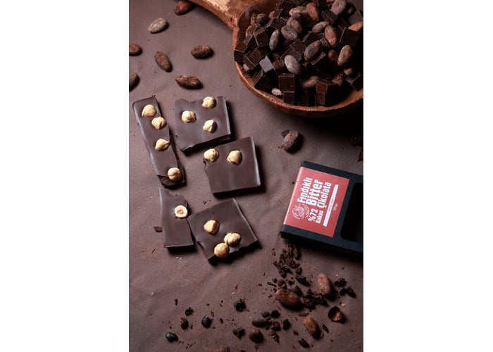 Fındıklı Bitter Çikolata (%72 Kakao, 100gr) - Aroha